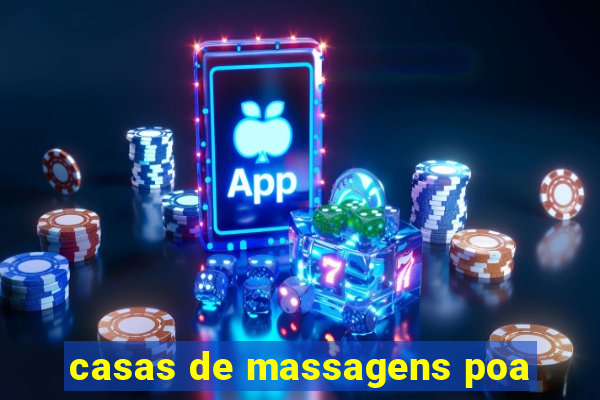 casas de massagens poa